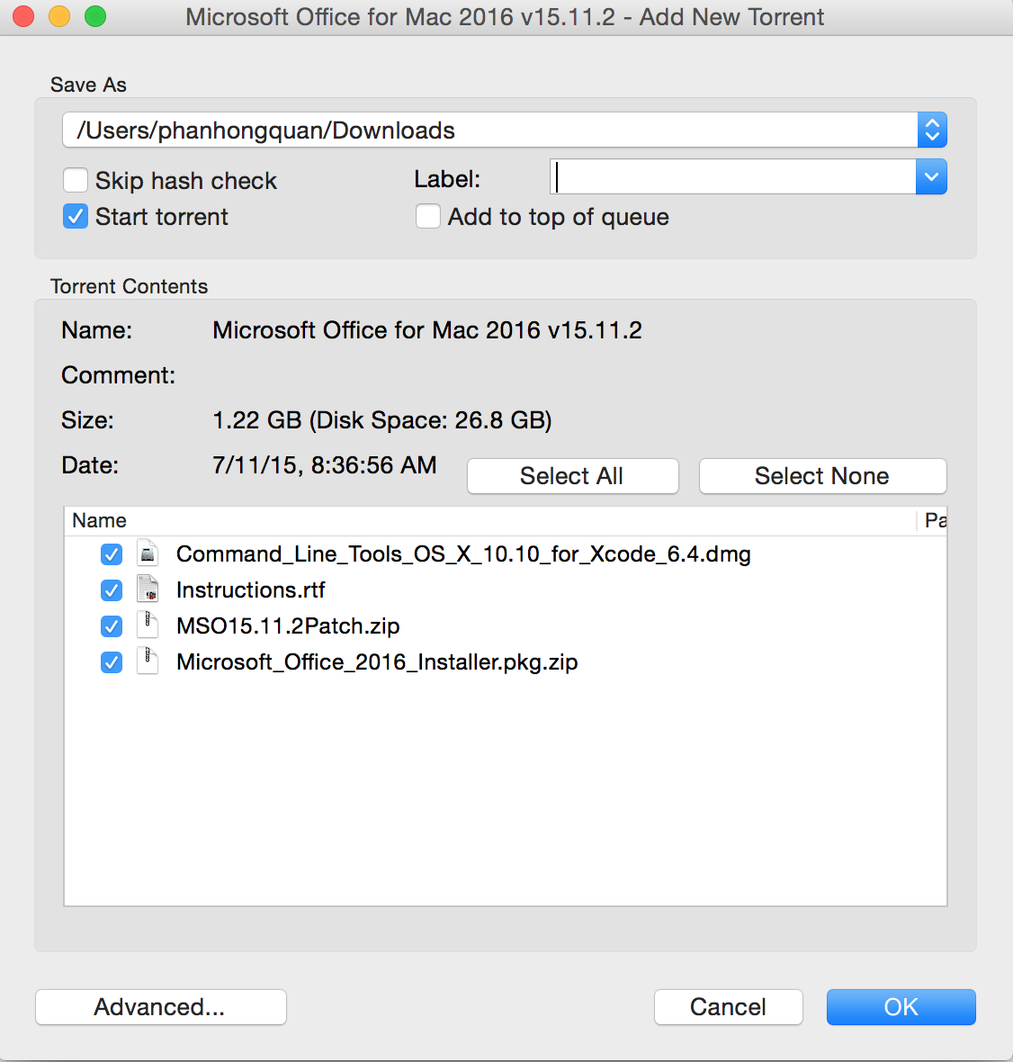 Download Microsoft Office For Mac Free Using Utorrent